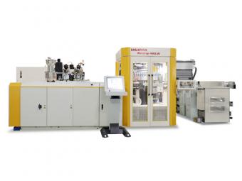 High-speed cap compression molding machine